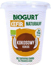 BIOGURT veganská fermentovaná kokosová kefírová alternativa BIO 400 g BIOGURT
